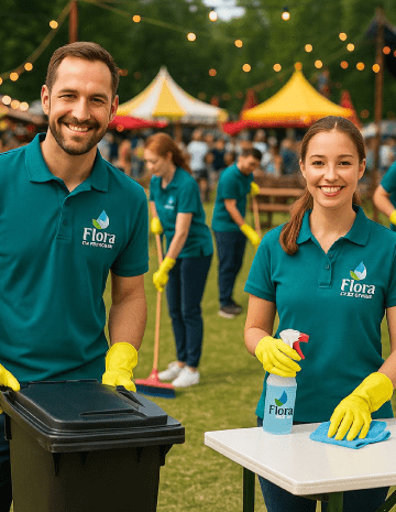 Evenementen schoonmaak